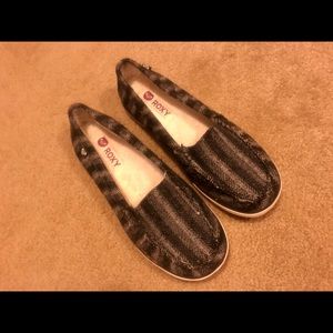 Roxy Lido wool slip ons